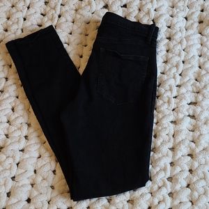 Black High Waist Skinny Jeans 31 T tall